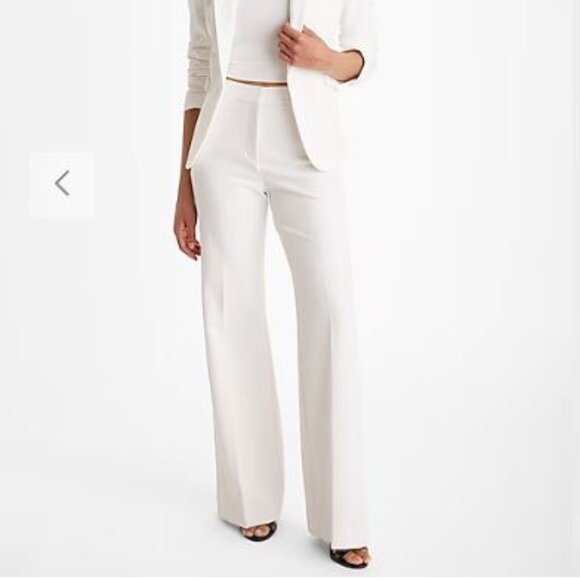 NWT Editor High Waisted Trouser Flare Pant - size 14 Short - Picture 1 of 3